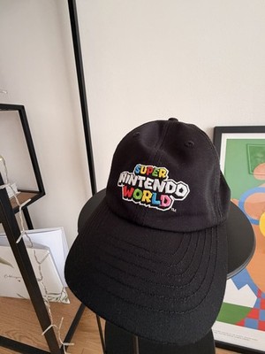 Super Nintendo World-Kappe. Farbe: Schwarz. Von Universal Studios Japan. Wie neu