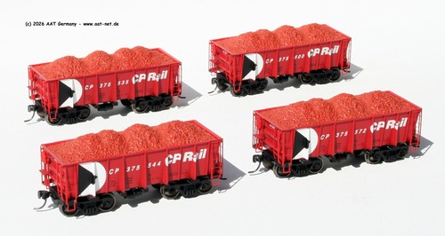 Athearn H0 97948 - Juego de vagones de mineral de 26 ́ paquete de 4 - CP Rail, juego #1; NUEVO Y EMBALAJE ORIGINAL | Condition: Neu