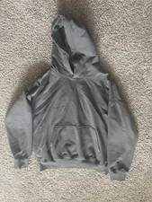 Dark Charcol Gray Hours Brand Drop Shoulder Hoodie Medium Size Relaxed Oversized