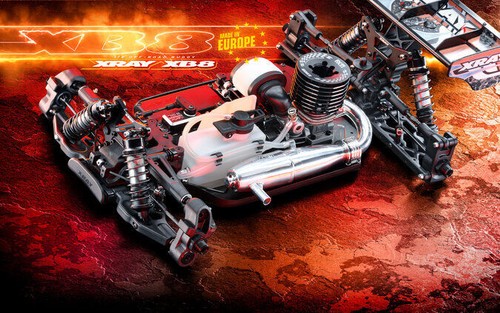 XRAY XB8'25 - 1/8 LUXURY NITRO OFF-ROAD CAR KIT - 350020 - Picture 4 of 8