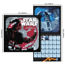 2026 Star Wars Wall Calendar