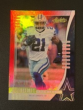 Ezekiel Elliott 2019 Panini Absolute Football Red /100 Cowboys 