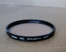 Vivitar VMC Skylight 1A 62mm Lens Filter Made in USA