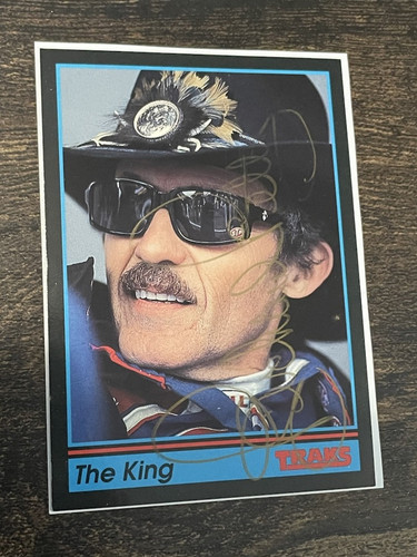 1992 Tracks PromoTHE Premier Richard Petty autograph card - Picture 2 of 6