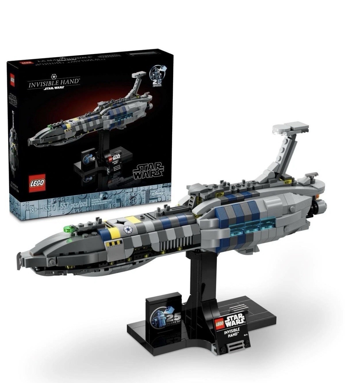 LEGO Star Wars Invisible Hand 75377 Starship
