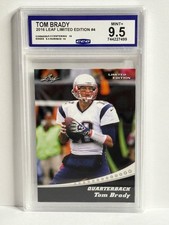 Tom Brady 2016 Leaf Limited Edition 9.5