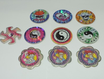 29 Official Chupa Chups Caps Slammer - POG - Metall + Kunststoff