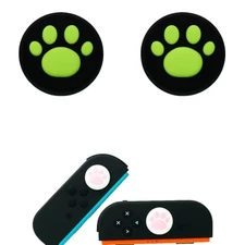 2 Paw Grip Caps for Switch 2 Analog Stick Covers Joy-Con Stick Covers (Scarlet)
