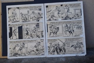 Captain Miki Essegesse Pair of Original Sequence Boards
