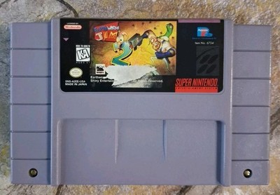 Earthworm Jim 2 - Super Nintendo Entertainment System *SEE DESC*