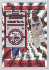 2019-20 Panini Contenders Semifinal Ticket 92/149 Kawhi Leonard #55 n1u