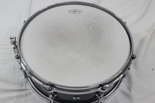 Canopus Used Custom Order Snare 14X5.5 Maple 8Ply Black Sparkle