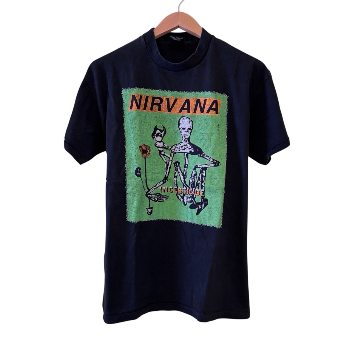 希少 90s NIRVANA ヴィンテージ タイダイTシャツ ONEITAボディ VINTAGE KURT COBAIN ( NIRVANA ) T-SHIRT 90' Tag: Oneita Size: XL