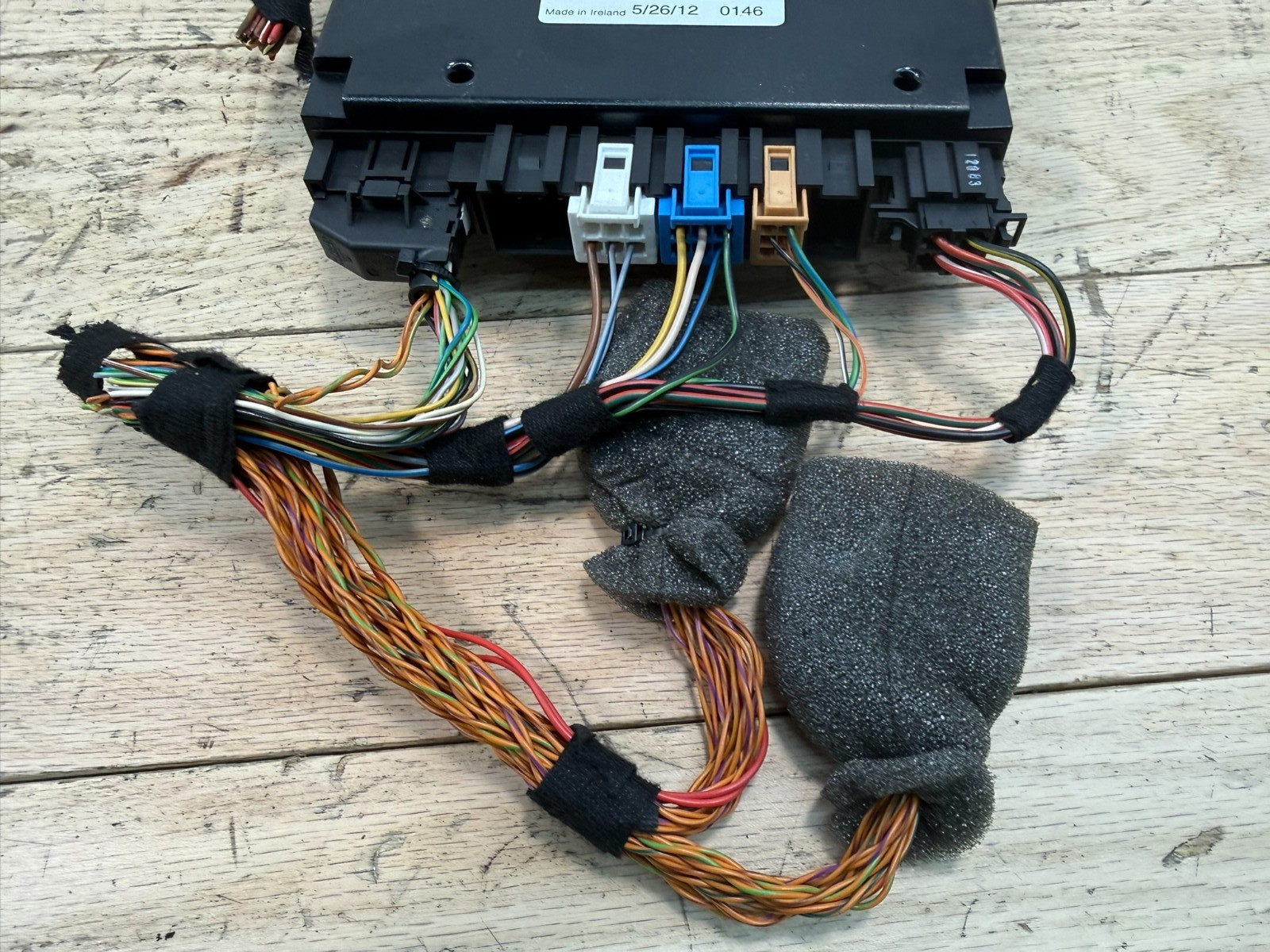 2013 BENTLEY CONTINENTAL GT ONBOARD SUPPLY CONTROL MODULE UNIT 3D0937049Q OEM