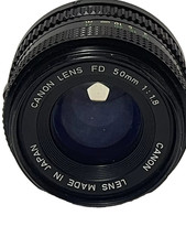 Canon Vintage 50mm F1.8 FD Mount Lens for Canon 35mm SLR Film Cameras EXC Cond.