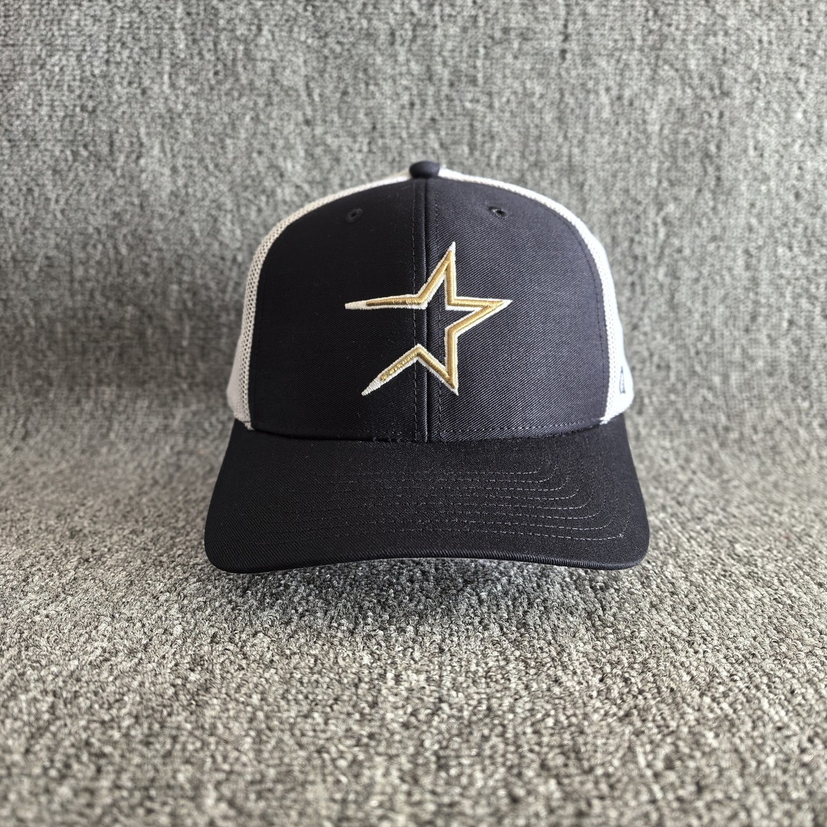 '47 Brand Houston Astros Trucker Fitted Navy White Mesh Back Hat One Size