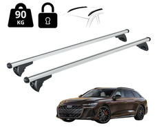 Barres de Toit Pour Audi A6 Avant (C9) 2025- Avec Main Courante Système Antivol