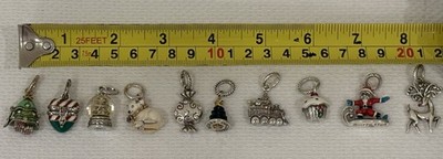 *YOU CHOOSE* Brighton - HOLIDAY Dangle & Hinged Charms for Charm Bracelet, NEW