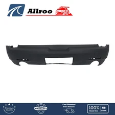 For Chevrolet Traverse 2018-21 Plastic Rear Bumper Cover W/o Park Assist Sensor