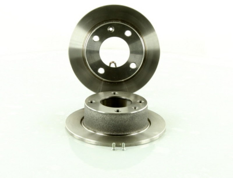 Disques arrières pleins pour Citroën Xantia 1.8i et 2.0 HDi en acier carbone de 224mm