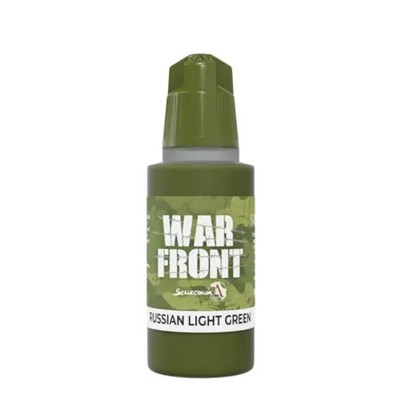 Warfront Range RUSSIAN LIGHT GREEN Bottles (17 mL) | englisch | SCALE75 PAINTS