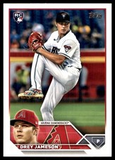 Drey Jameson 2023 Topps #502 Diamondbacks MLB READ FREE SHIPPING AutographDen