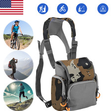 Binocular Harness Chest Pack with Rangefinder Pouch for Hunt-ing Multicolor 