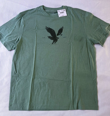 American Eagle Outfitters Men's Super Soft Graphic T-Shirt Size M Cotton Blend