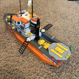 LEGO City 60062 Arctic Icebreaker 2014 - Assembled, As Is, Nearly Complete
