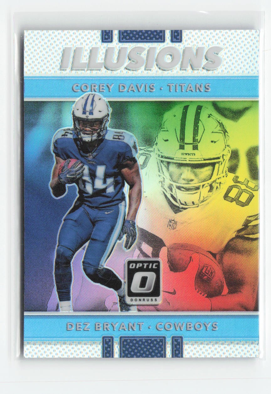 2017 Donruss Optic #24 Dez Bryant / Corey Davis Illusions