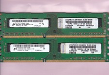 8GB 2x4GB PC3L-10600 MICRON MT16KTF51264AZ-1G4M1 DDR3-1333 FRU 89Y9224 Ram Kit