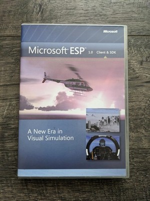 Microsoft ESP Disk  1.0 Client & SDK Visual Simulation Platform Flight Simulator