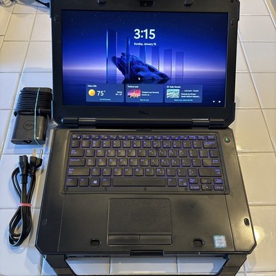 Dell Latitude 14 RUGGED TOUGHBOOK 5424 i5-6300U 256GB 16GB RGB Touchscreen & DVD