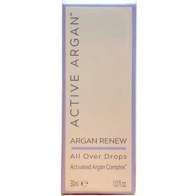 Sealed 1oz Active Argan Complex Argan Renew All Over Drops - Face, Body, Hair