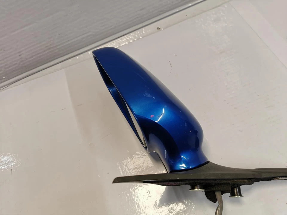 SUBARU IMPREZA 2000 - 2002 LEFT DOOR MIRROR BLUE BUG EYE 5 WIRE 81495 - Image 4 of 4