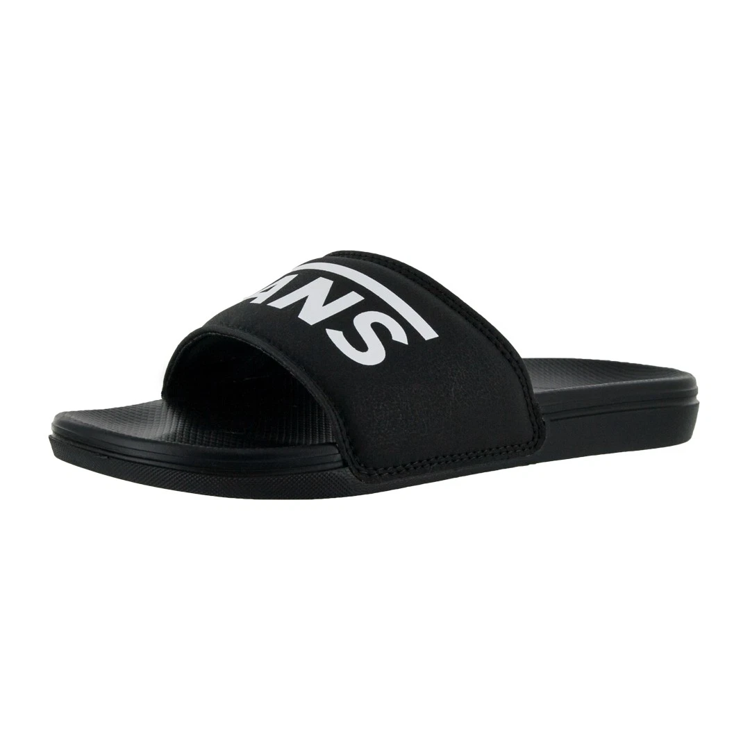 Vans "La Costa Slide-On" Sandals (Black) Slip On Slides Shoes