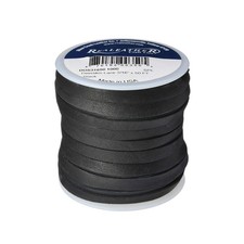 Silver Creek Realeather DOS31650 Deerskin Lace, 0.2"x50', Black, 1 Spool
