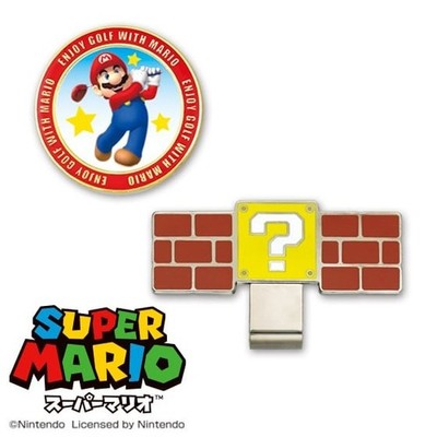 Super Mario Golf marker Mario Golf (SMM005) Japan New