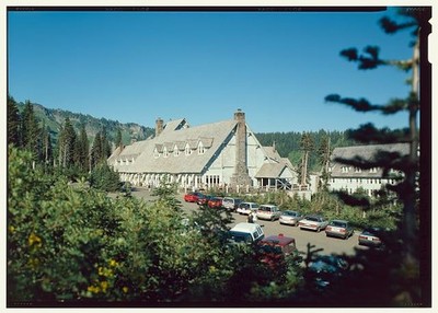 Photo:Paradise Inn Paradise Pierce County WA 1900s Mount Rainier Lodge