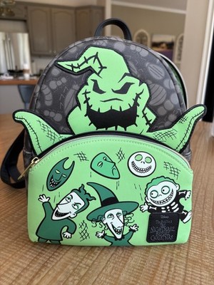 Loungefly The Nightmare Before Christmas Oogie Boogie Glow-In-The-Dark Backpack