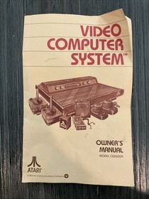Atari 2600 Launch Edition Woodgrain Console (NTSC) Bundle PARTS ONLY