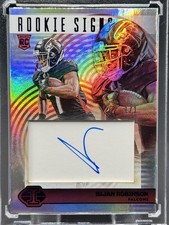 2023 Panini Illusions Bijan Robinson Rookie One Of One 1/1 Hard Auto Falcons