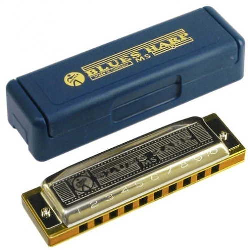Hohner Blues Harp - Hohner Diatonic Harmonicas, Harmonica - Free US Shipping! - Image 3 of 4