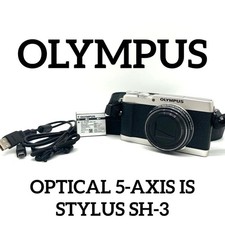 OLYMPUS STYLUS SH-3 Compact Digital Camera Tested Working Seller Japan