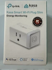 Kasa Smart Plug New Sealed Indoor Slim WiFi Energy Monitoring