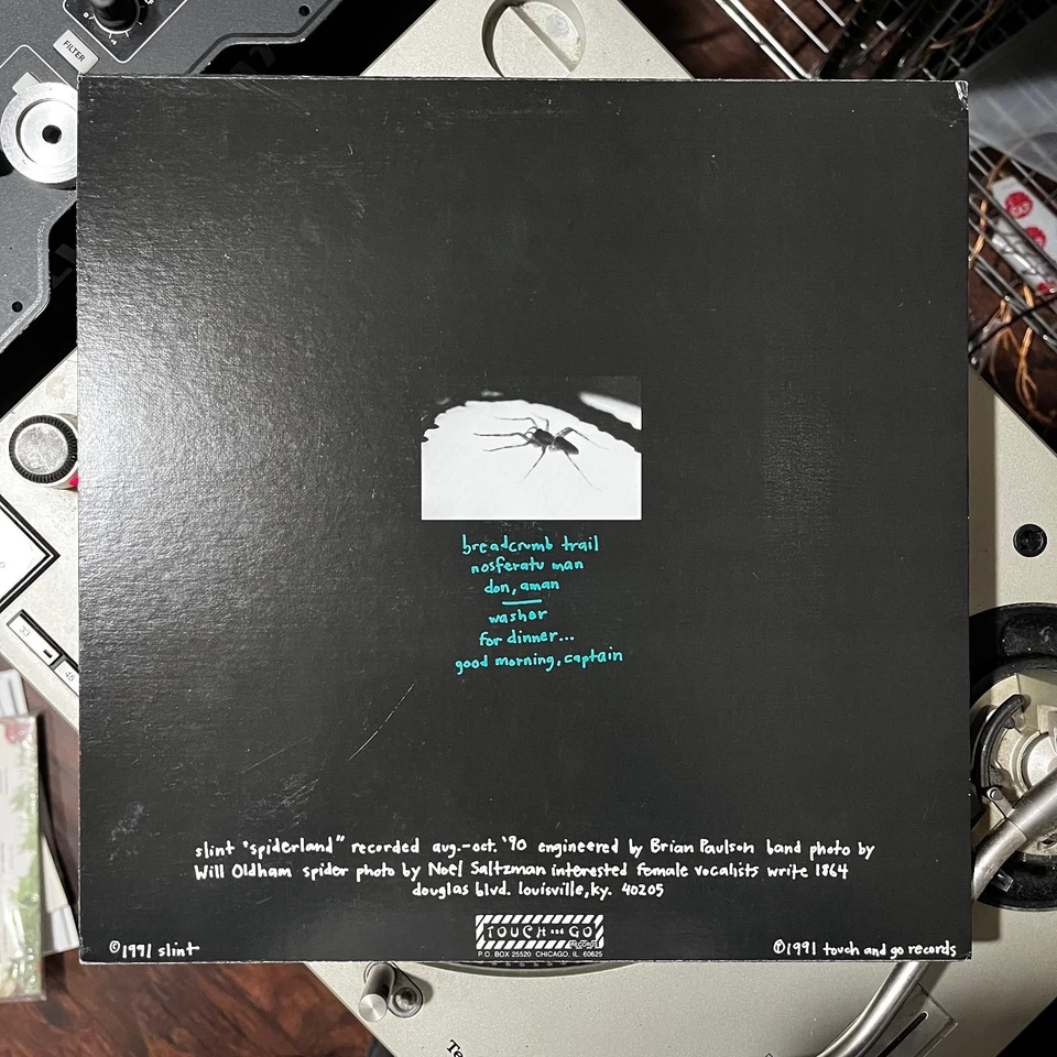 SLINT Spiderland OG US LP Touch and Go 1991 EX Post-Rock Indie Post-Hardcore 1st - Image 2 of 4