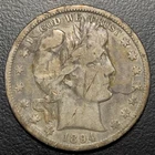 1894 O Barber Silver Half Dollar New Orleans Mint 50c 90% Coin Better Date VG