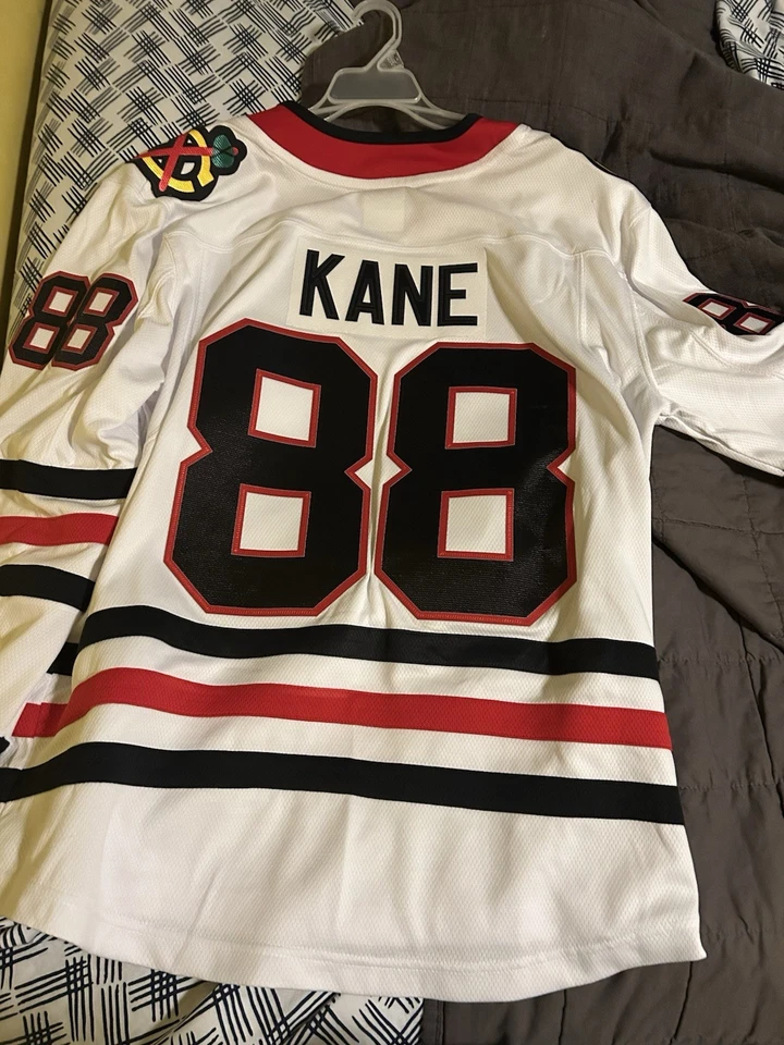 Patrick Kane #88 Chicago Blackhawks Fanatics Away Hockey Jersey - Image 2 of 2