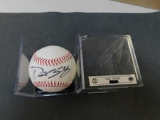 DAN STRAILY Autographed MLB Baseball. Signed at spring training 2017