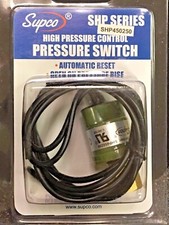 PRESSURE SWITCH High w/AUTO Rest Opens 450 Closes 250, SHP450250